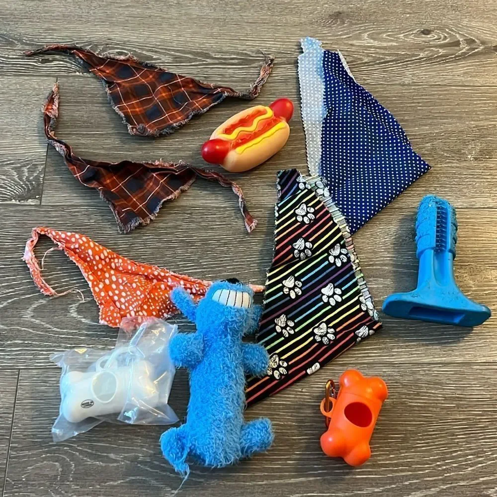 Dog Bundle Bandana & Toys